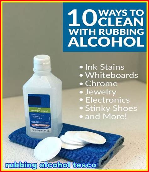 tesco isopropyl alcohol|what shops sell rubbing alcohol.